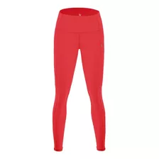 Pantalón De Licra Mujer Vibrant Sportfitness Rojo