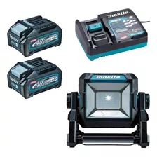 Refletor Led 18v 40v Ml003g 2x Bateria 4.0ah Makita 220v