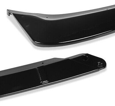 [3pcs] For 17-18 Ford Fusion Painted Black Front Bumper  Ddw Foto 3