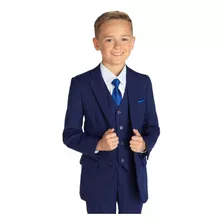 Terno Infantil Azul Marinho Oxford - Italiano - Oferta!!