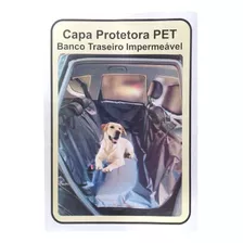 Capa Protetora Banco Carro Luxo Cão Gato Pet Impermeável