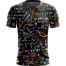 Camisa Professor Matemática Química Aulas Cálculos Estudo