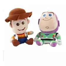 Kit Com 2 Bonecos Wood + Buzz Lightyear Toy Story Cod 341