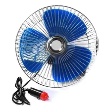 Kit C/06 Mini Ventilador Automotivo Articulado 6p 12 V