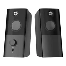 Parlante Hp 12w Multimedia Jack 3.5mm Dhs-2101 Black