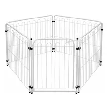 Cercado Cão Linear 4,10m X 65 Cm Cachorro 4 Módulos + Portão