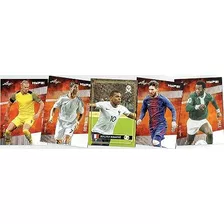 5) Lote De Tarjetas Mint Pele Lionel Messi Cristiano Ronaldo