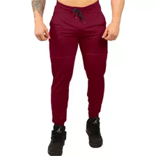 Pants Jogger Premium Liso Tela Lycra Deportivo Fenix Fit Bd