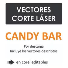 Candy Bar Vectores Corel 5 Por Descarga!