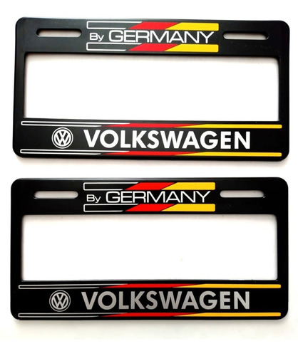 Portaplaca Para Volkswagen Vw Golf Gti Polo Alemania   Foto 4
