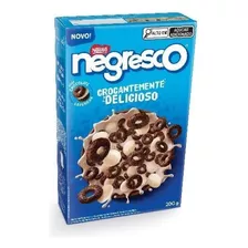 Cereal Matinal Nestlé Negresco 200g Crocante E Delicioso