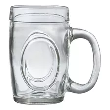 Caneca Copo De Chopp 475ml Em Vidro Wheaton Oktoberfest