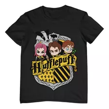 Camiseta Blusa Lufa Lufa Harry Potter Hogwarts Algodão