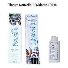 Tintura Nouvelle Profesionial 100 Grs + Oxidante De 100ml 