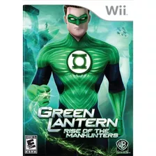 Wii Lanterna Verde A Ascensão Dos Caçadores Cósmicos - Novo