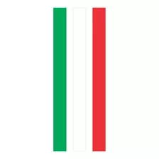 Adesivo Faixa De Grade Italia Fiat Bandeira Grade Com 22 Cm Cor Cor Da Descrição