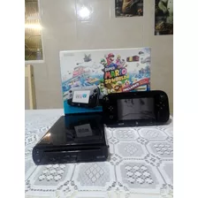 Console Wii U 32gb Versão Super Mario 3d World Completo Com 15 Jogos Mídia Física E Zelda Botw Na Memória 