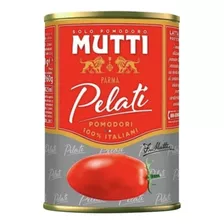 Lata De Tomate Mutti Pomodoro Pelati 400 Gr.