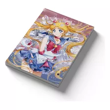 Cuaderno Notas Artesanal Anime Sailor Moon