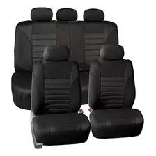 Fh Group Fb068black115 Funda De Asiento Automotriz Negra Con