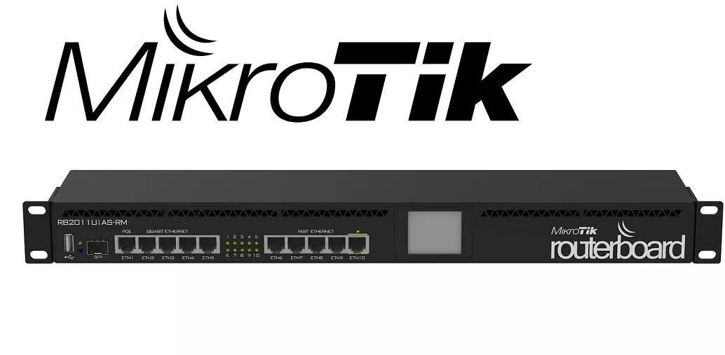 Router Mikrotik Rb-2011uias-rm 10 Puertos + Sfp + Usb Os L5