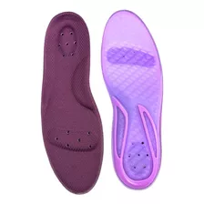 Palmilha Anti Impacto Esporão Memory Foam + Gel Chantal Cor Rosa Tamanho Da Palmilha 34 A 38 - Feminina