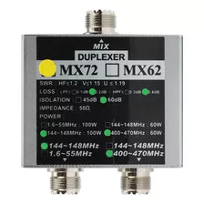 Duplexer Diplexer Mx72 Vhf Uhf 