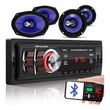 Player Shutt Montana Mp3 1din Par Alto Falante 260w 4 Ohms