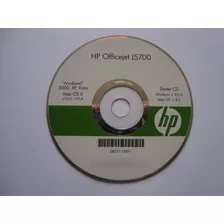 Cd Instalação Impressora Hp Officejet J5700 - Leia Descrição