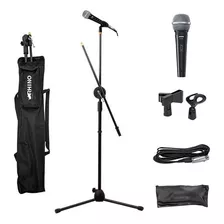 Shure Pack Mic Sv100 Atril Y Accesorios Rhino