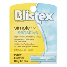 Blistex Sencilla Y Sensible Lip Moisturizer 0 15 Oz