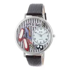 Reloj Hombre Whimsica Whims-u101 Cuarzo Pulso Morado Just Wa