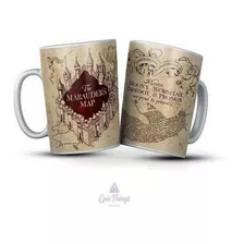 Caneca Harry Potter Mapa Do Maroto Inglês