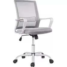 Silla De Oficina Ergonómica Silla De Escritorio Gris, Silla 