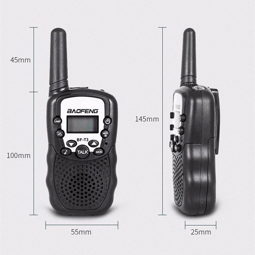 Par De Radios Walkie Talkie Baofeng  Bf-t3   Envio Gratis Foto 7