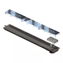 Ralo Linear Novii Pvc Seco 75cm Acabamento Abs Cromado Linea