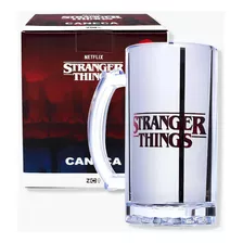 Caneca Chopp Eletrostática Stranger Things | Metalizada