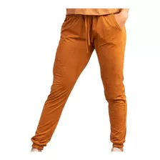 Calça Jogger Suede Cintura Alta Feminina Camurça Blogueira