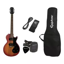 EpiPhone Les Paul Sl Starter Pack Hcs Guitarra Eléctrica Orientación De La Mano Diestro