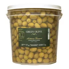 Aceitunas Verdes Green Olive Nº 4 X 5 Kg Esc. Balde
