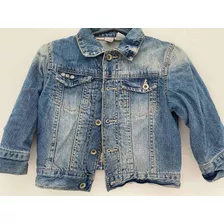 Campera De Jean Niño/niña Talle 18/24 Meses Impecable