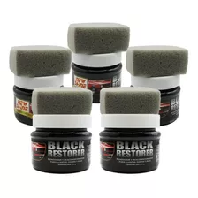 5 Black Restorer Restaurador De Negros Llantas Gomas Hules