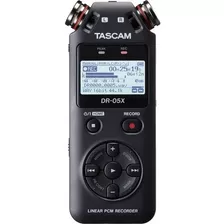 Tascam Dr-05x Grabadora De Audio Portátil De 2 Entradas 