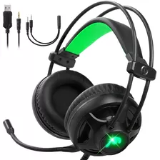 Auriculares Para Juegos Con Micrófono Y Control De Volumen