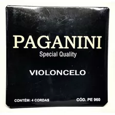 Encordoamento Completo Paganini Para Violocelo - 4 Cordas 