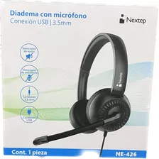 Audifonos Nextep Ne-426 Con Micrófono Conexión Usb/3.5mm