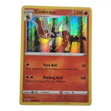 Pokémon Tcg Cinderace Sword & Shield 035/202 Holo Ingles