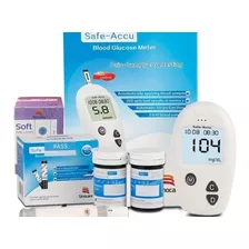 Glucometro Safe Accu Sinocare Con 50 Tiras De Medir Glucosa