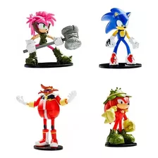Sonic Prime Pack Por 4 Figuras Articuladas Son6040 