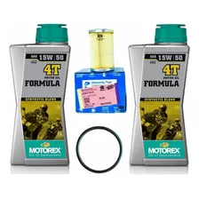 Combo Aceite Motorex Formula 15w-50 X2+ Filtro Bajaj+ Oring
